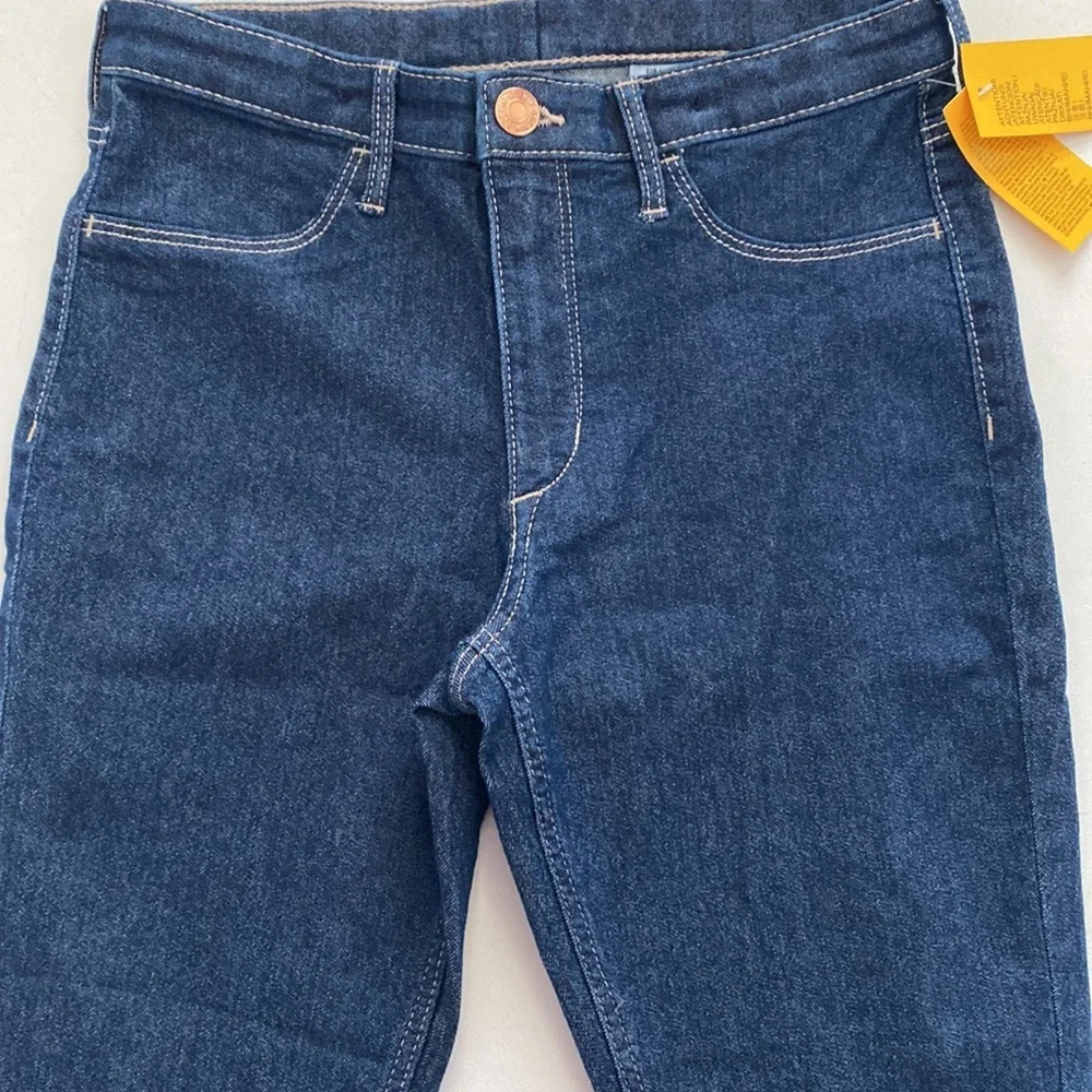 (B26) Denim‎ dark blue skinny jeans. Size 12, NWT